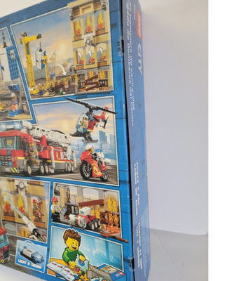 LEGO Downtown Fire Brigade Set (60216) Building Kit 943 Pcs LEGO Downtown Fire Brigade Set (60216) Building Kit 943 Pcs