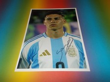 Alejo Sarco Argentinien Bayer 04 Leverkusen signiert Autogramm 20x28 Foto in p.