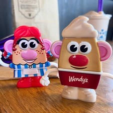 Wendy's Potato Head Toy Mashed Wendy  Frosty 2025 Sealed NIP New In Package