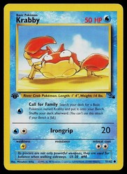 Krabby 51/62 Fossil