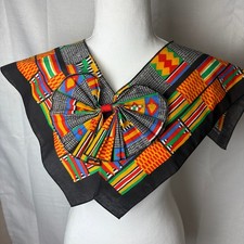 Colorful Handmade Collar with a BowTie One Size Fits Most