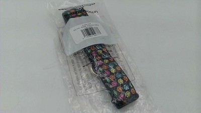 Buckle-Down Collar Smiley Faces Melted Mini Repeat Black/Multi Small 1''