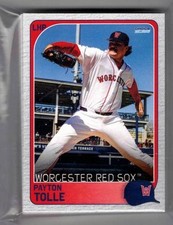 2026 WORCESTER RED SOX TEAM SET 36 CARDS NEW COMPLETE