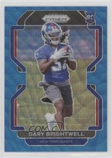 2021 Panini Prizm Rookie Blue Wave Prizm 9/199 Gary Brightwell #400 0z8v