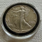 1987 Walking Liberty Silver Dollar 1OZ Fine Silver