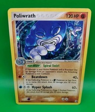 Poliwrath Holo Rare Normal Unseen Forces 11/115 DAMAGED on eBay