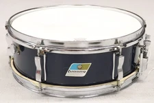 Ludwig No. 491 Pioneer 5x14" 6-Lug Snare Drum Blue Duco Vintage 1970's