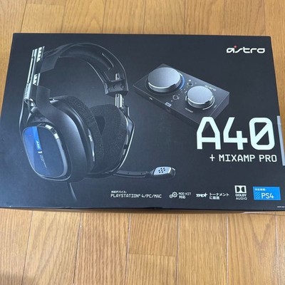 ASTRO Gaming A40 Headset + MixAmp Pro TR A40TR-MAP-002r PS4 PC 3.5 