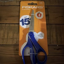 Fiskars Multipurpose craft Bent Scissors 8" blue - New