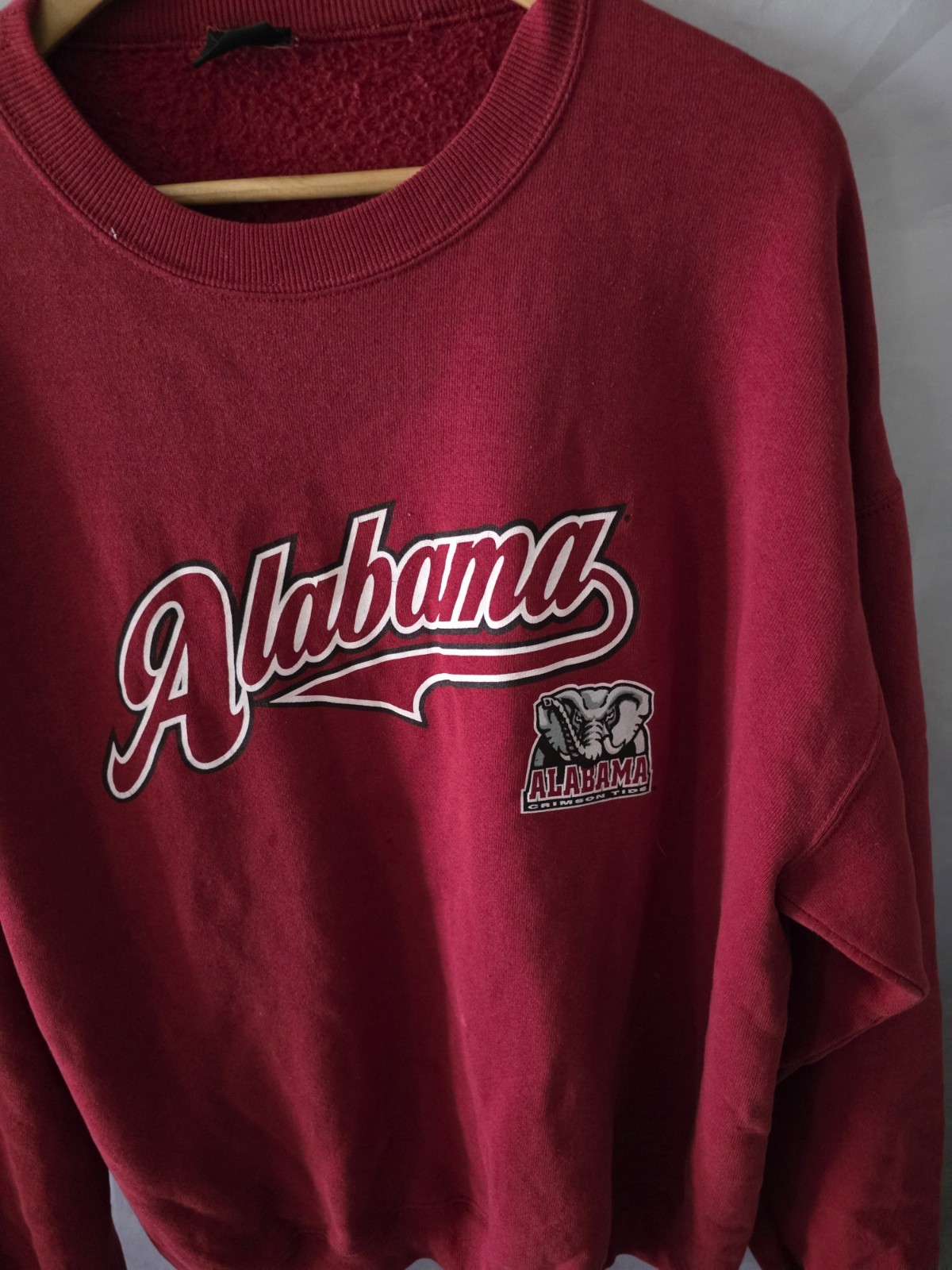 Men's Starter Alabama Crimson Tide Graphic Sweatshirt Size L image 2