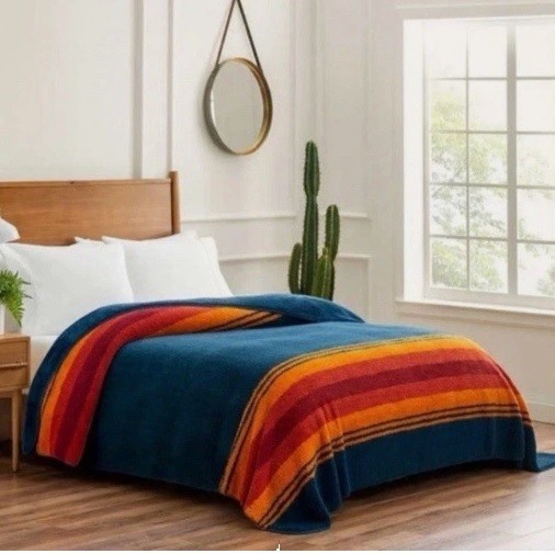 Pendleton Home Collection GRAND CANYON Sherpa Queen Manta Blanket