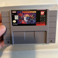 Power Rangers the Fighting Edition SNES Tested And Working