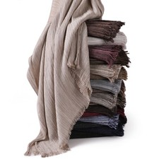 Long Shawl Wrap Headscarf Women Hijab Muslim Turban Scarves Stoles Islamic Scarf