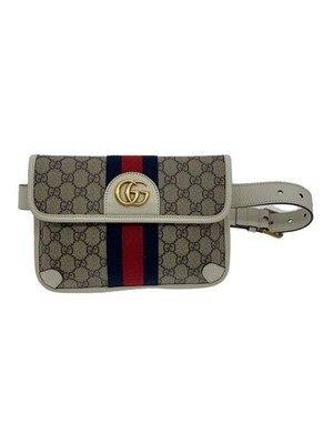 Gucci Waist Bag Ofidia Veld GG Supreme PVC BEG Total Pattern Used