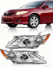 Headlight Assembly Compatible with 2007 2008 2009 Toyota Camry Hybrid Headlamp R