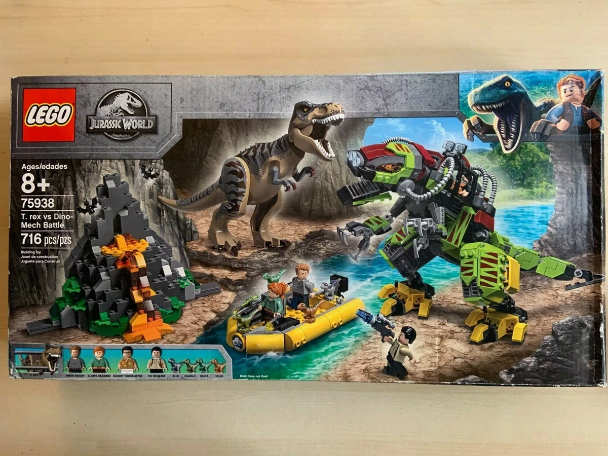 LEGO World 75938 - T. vs Dino-Mech Battle - Brand | eBay