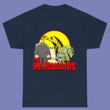 The Herculoid Famous Classic Cartoon Men's Navy Size S-3XL
