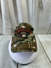 Cabela's Distressed Mesh Trucker Hat Cap Youth Green adjustable Strap Outdoors