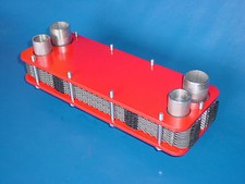 Schwimmbadwärmetauscher 71kW Poolheizung Edelstahl Wärmetauscher Pool Schwimmbad