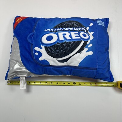 Oreo Package Throw Pillow “Party Size” With Functioning Zipper
