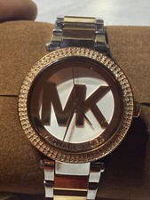 Ladies Dual Tone Michael Kors MK6314 Analog Watch In Box
