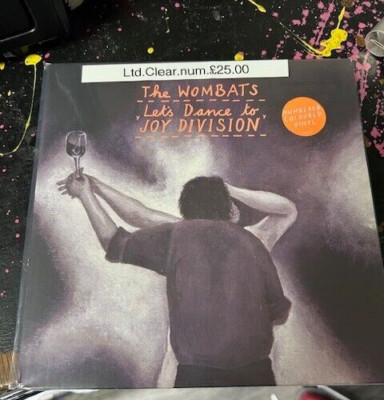 The Wombats - Lets Dance to Joy Division - Limited 7'' Clear vinyl Num.
