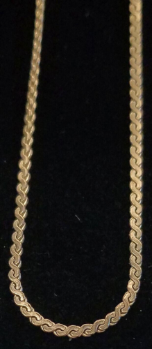 Vintage 1/20 14K Gold-Filled Dainty Serpentine Chain Bracelet ~ NO RESERVE, L@@K - Picture 1 of 3