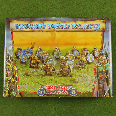 27 Miniatures Citadel Warhammer - Bugman Dwarf Rangers Regiment Of Renown