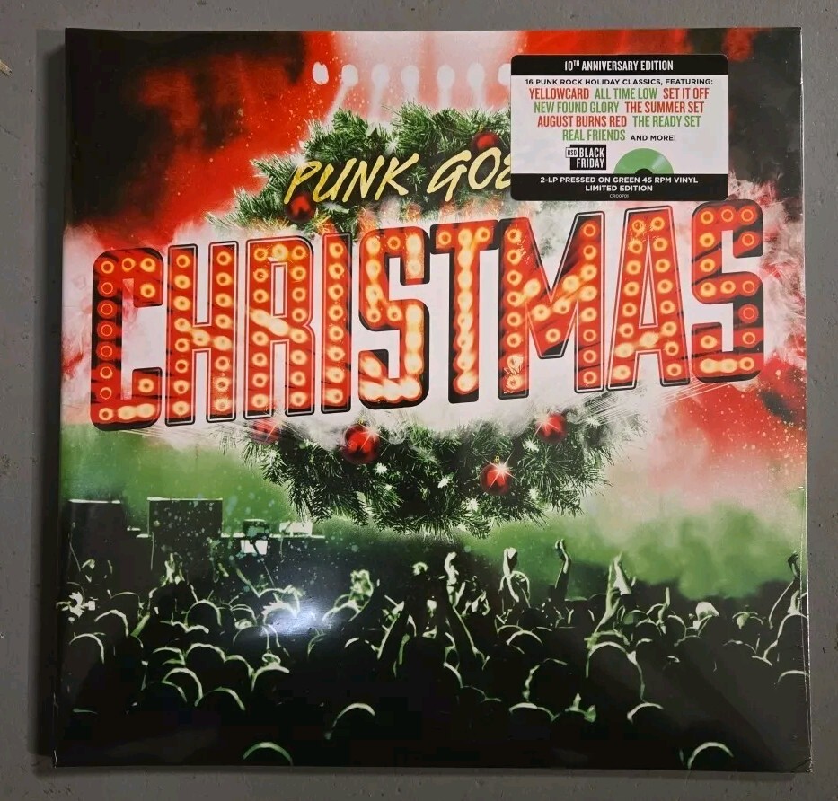 Various - Punk Goes Christmas Green Double Vinyl 2 x LP - NEW & SEALED