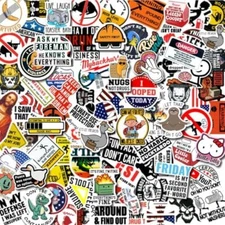 150pcs Funny Stickers for Adults Prank Meme Hilarious Sticker Pack for Laptop Ha