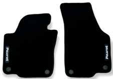 Front Car Floor Mats Velour For Vw Passat Se Waterproof Carpet Auto Liners 2pcs