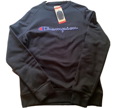 Champion Authentic Mens Crewneck Long Sleeve Sweatshirt GF88H