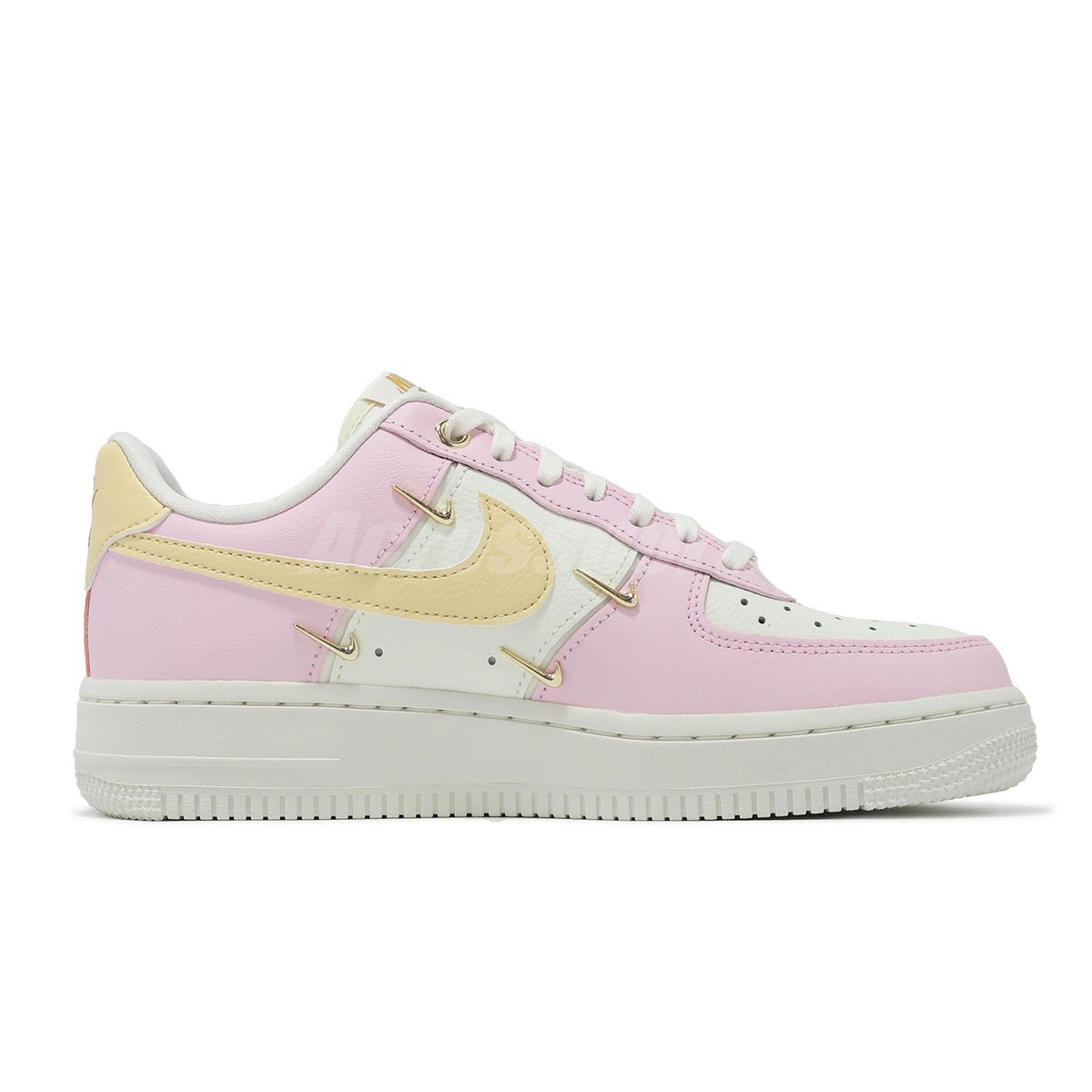 花1 Nike Wmns Air Force 1 07 LX AF1 Pink Foam White Women Casual