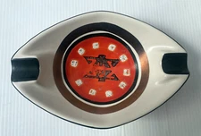 Ceramic ashtray Germany design 1960