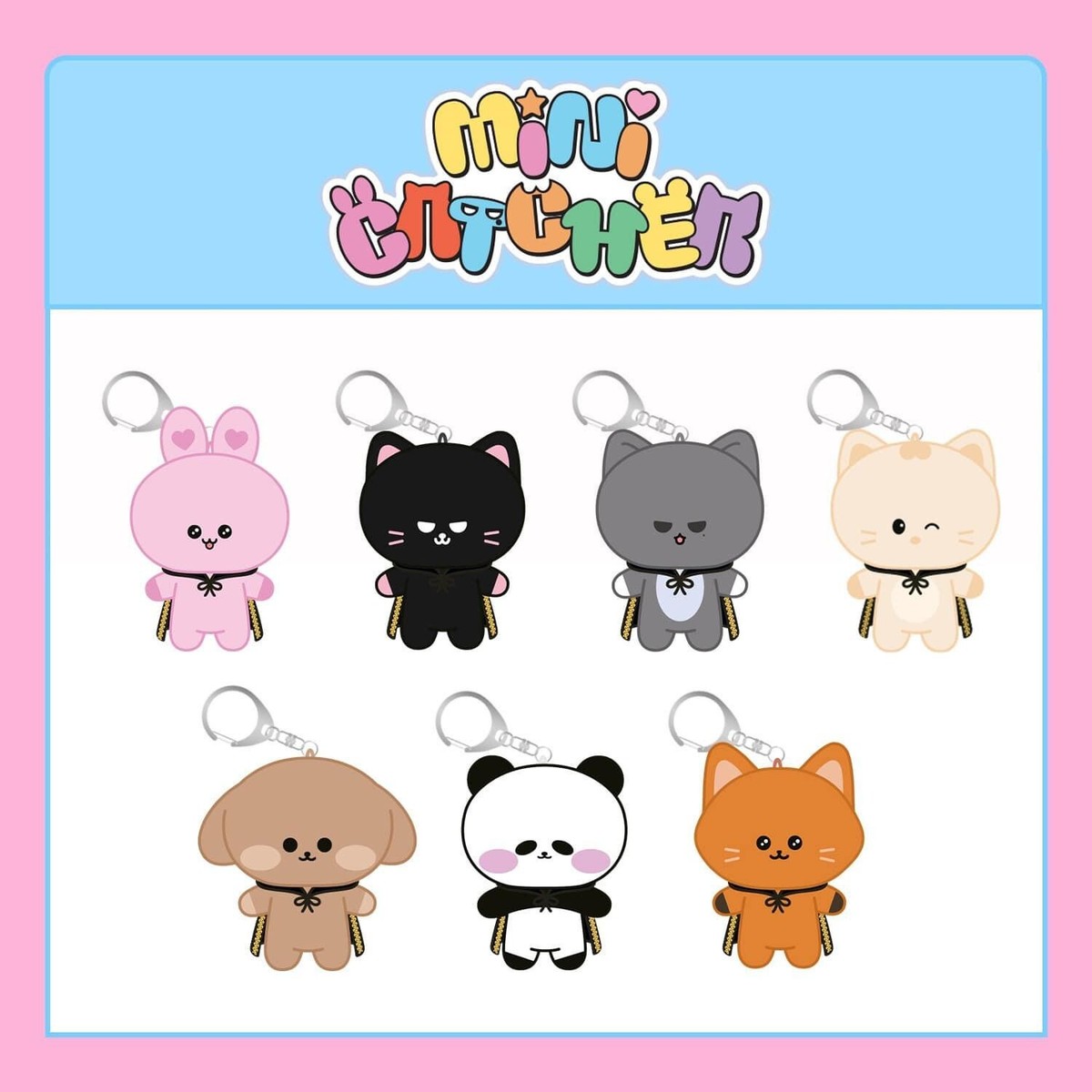 Dreamcatcher Mini Catcher Plush Keyring Kpop Photocard Album