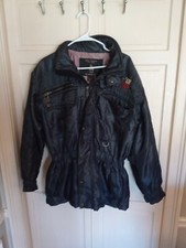 Marker Ltd Women's Us Ski Team Jacket Salt Lake City Small Black 2002 Olympics