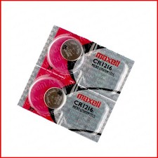 CR1216 Batteries 2 x Maxell 1216 Batteries, Lithium Battery 1216 Fresh Fastship