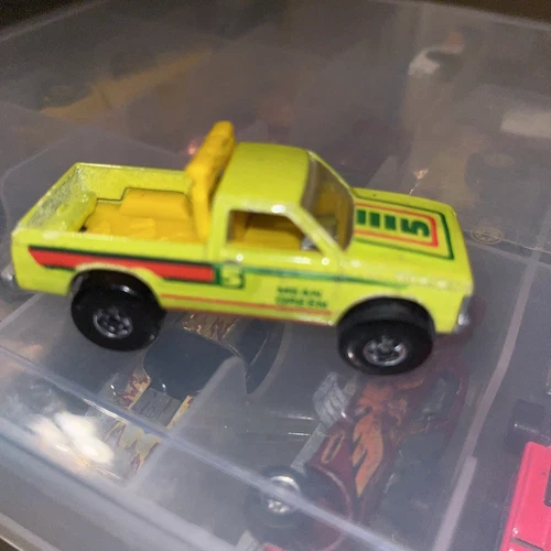 Vintage Hot Wheels 1982 Rare Mean Green Chevy Truck Blackwall Original Old Car +