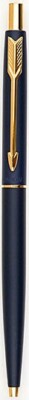 Parker Classic  Ballpoint Pen Matte Blue & Gold Trim  New In Box Made In Usa