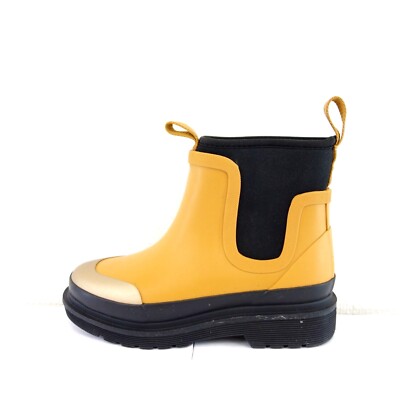 Gummistiefel Stiefel Gelb ILSE JACOBSEN Damen Boots Mid Top 36