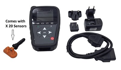 #ad HUF TPMS DT41 TOOL amp; 20 DUAL BAND SENSORS BUNDLE ALL WIRES AND PLUGS. $440.00