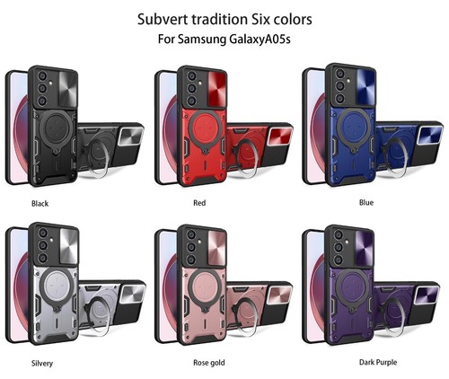 Samsung Galaxy A05s Flex Armour Shockproof Magnetic & Kickstand Camera Cover - Picture 11 of 14