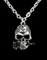 The Alchemist - Alchemy Gothic Halskette - Fantasy Totenkopf Halsschmuck SchäDel
