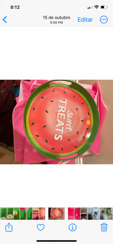 BRAND NEW SUMMER SWEET TREATS WATERMELON TRAY