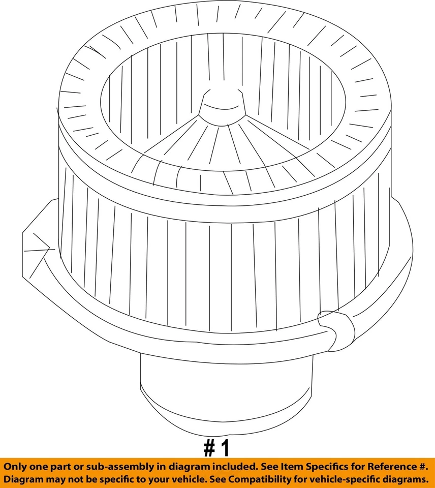 Motor soplador de climatización delantero usado se adapta a: Chevrolet Trailblazer 2003 grado A Foto 4 de 4