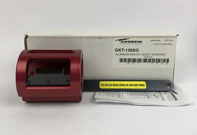 Andrew Commscope GKT-158SG 1-5/8 In. Aluminum Grd Kit Jacket Stripper NEW IN BOX