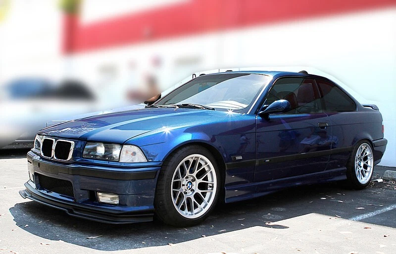 BMW 3 Series E36 Front lip Spoiler GT - M3 M-Sport Aleron - Imagen 3 de 4