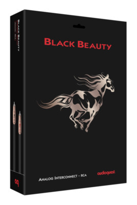 AudioQuest Black Beauty RCA - 0.6 Meter Pair  - Brand New - Authorized Dealer