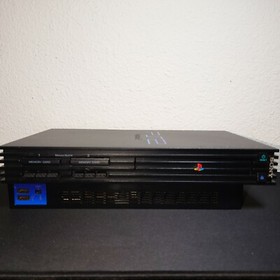 Sony PlayStation 2 Console with Two OEM Controllers