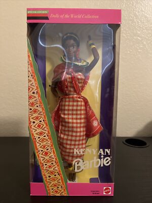 Kenyan Barbie Dolls of the World Collection Special Edition Vintage